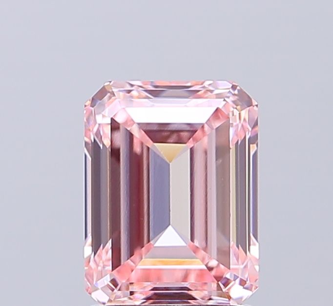 2.01 CT Fancy Intense Pink EMERALD