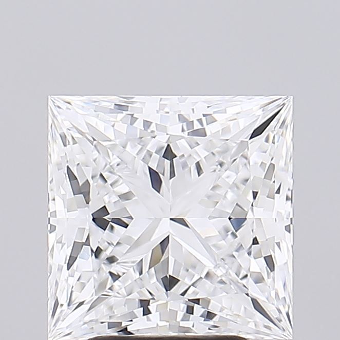 3.87 ct. princess Lab Grown Diamond front image
