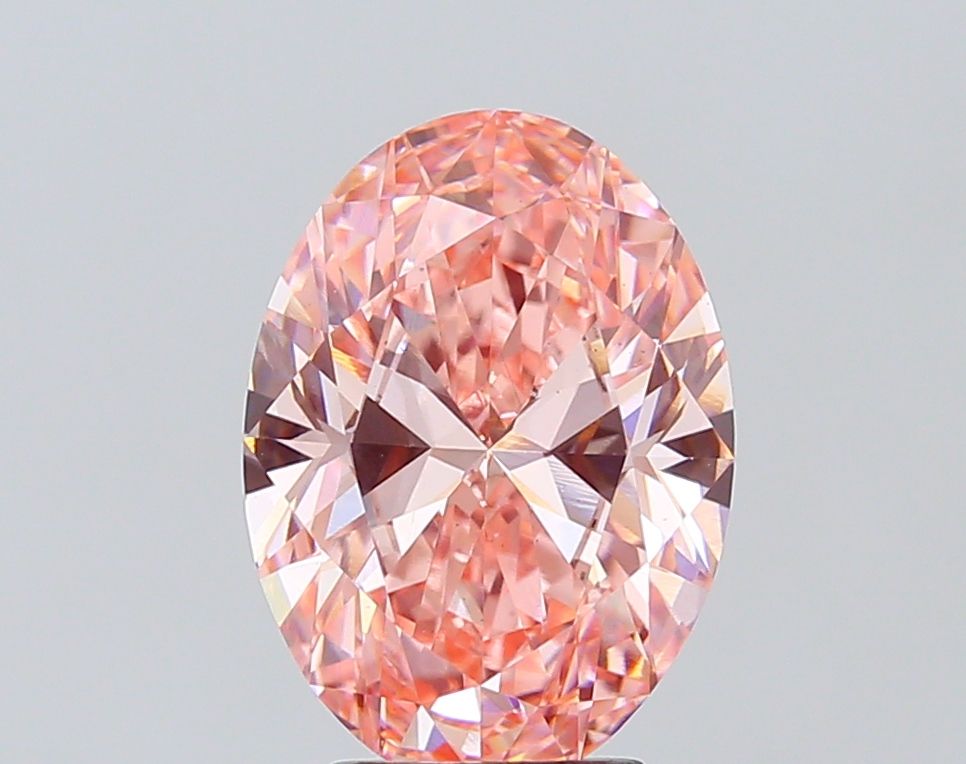 4.02 ct. oval Lab Grown Diamond front image