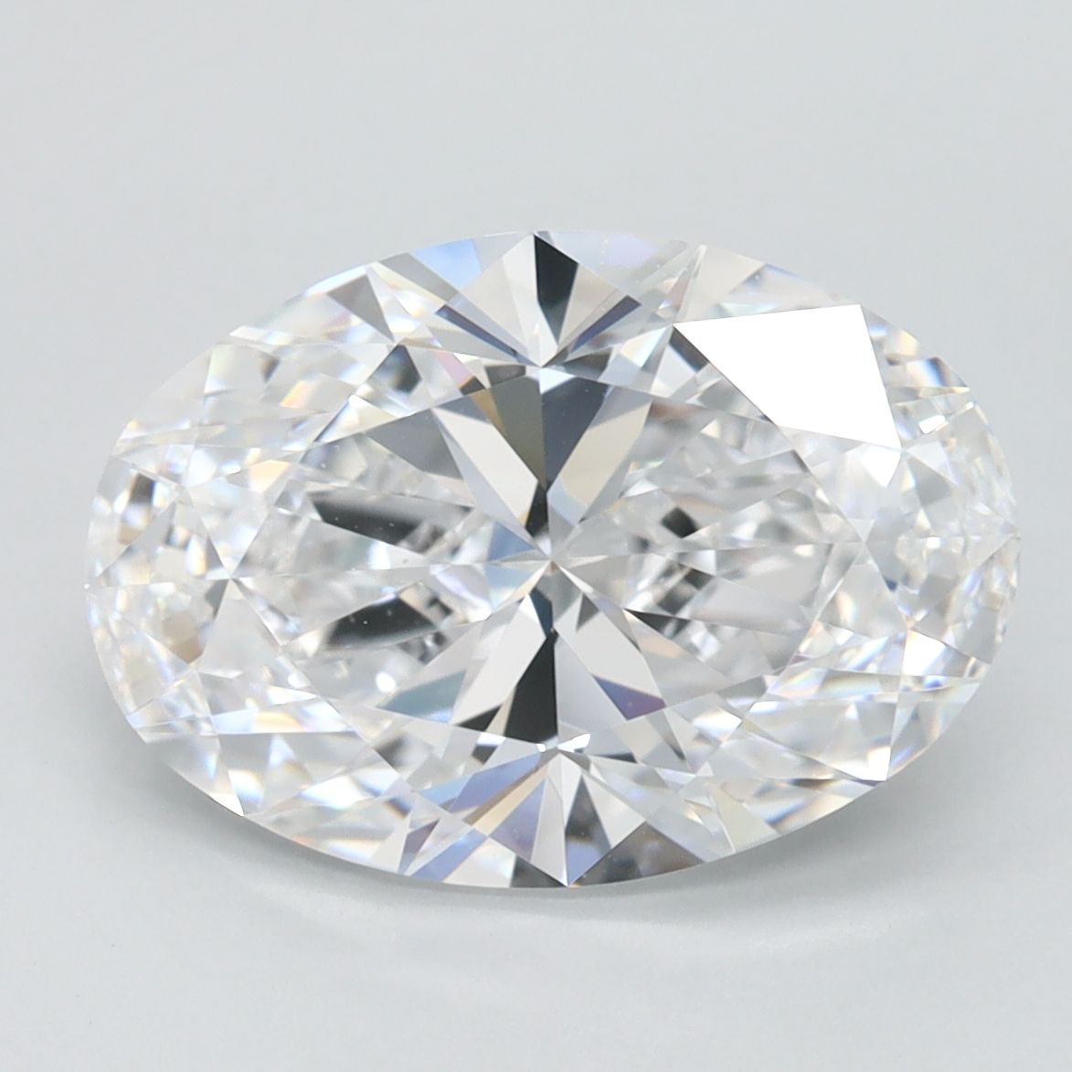 3.38 ct. oval Lab Grown Diamond front image