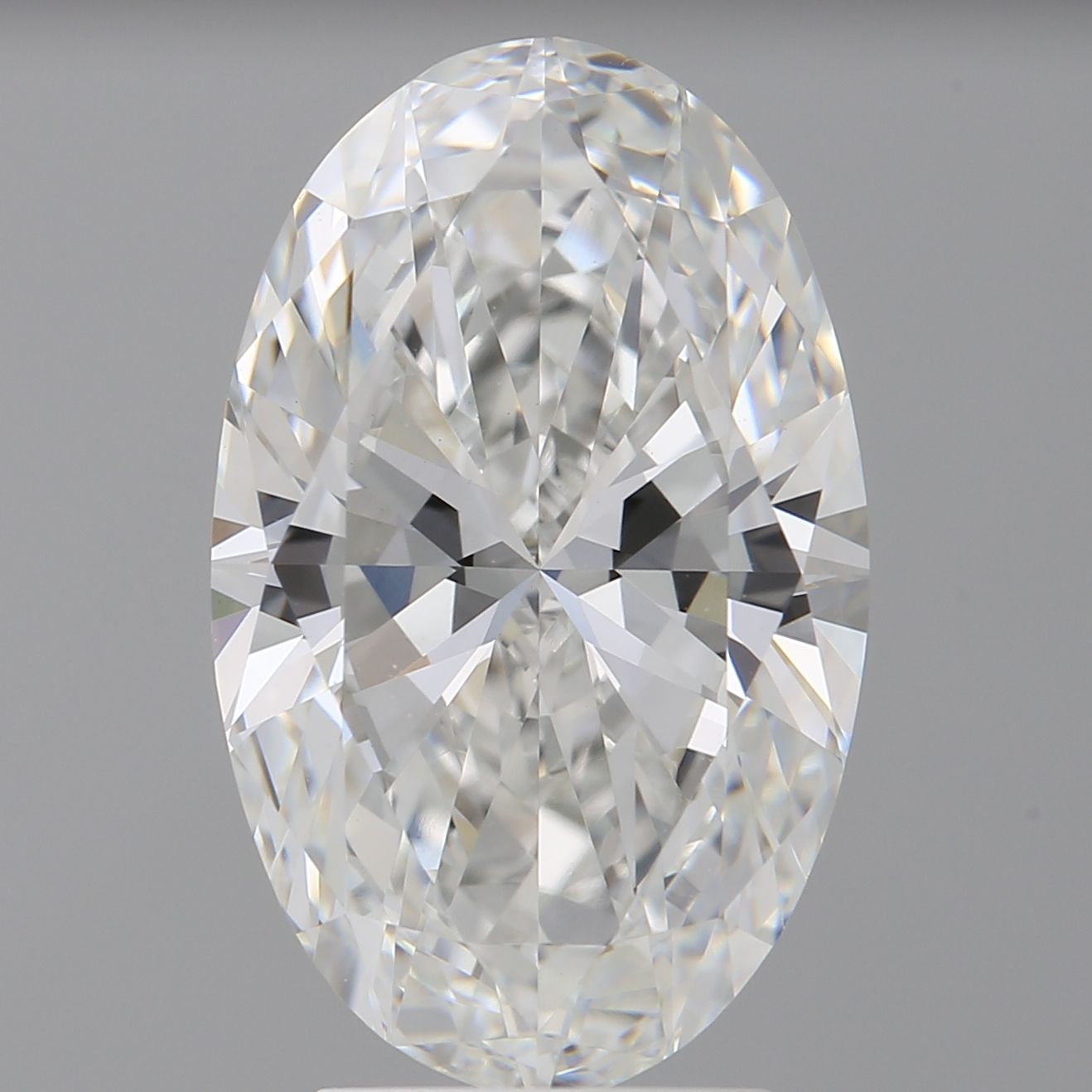 4.03 ct. oval Lab Grown Diamond front image