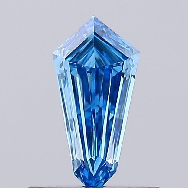 0.42 ct lab-grown Shield Diamond
