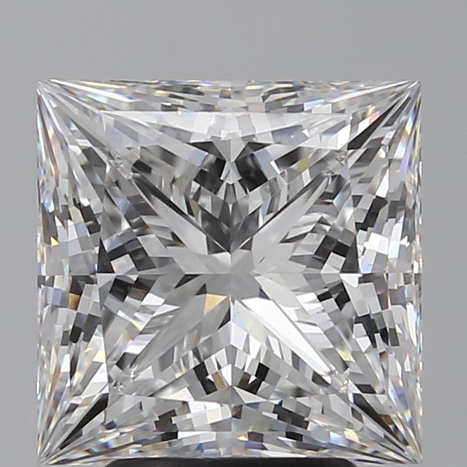 4.08 ct. princess Lab Grown Diamond front image