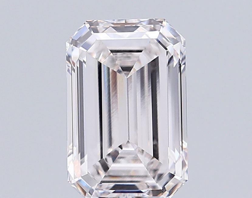 3.90 ct. emerald Lab Grown Diamond front image
