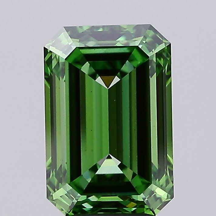 4.04 ct. emerald Lab Grown Diamond front image