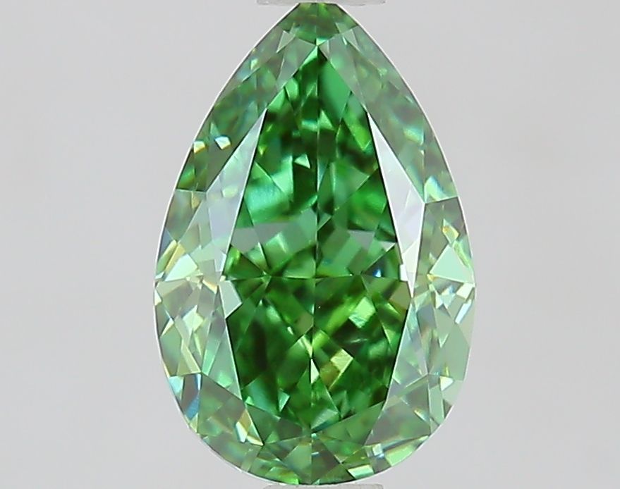 1.51 CT Fancy Vivid Green PEAR