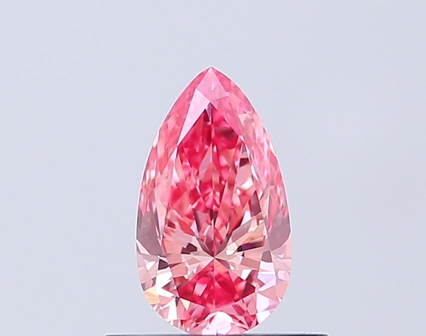 0.57 CT Fancy Vivid Pink PEAR