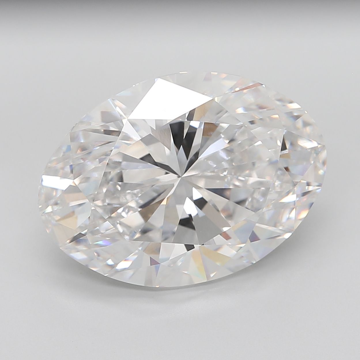 23.04 ct. oval Lab Grown Diamond front image