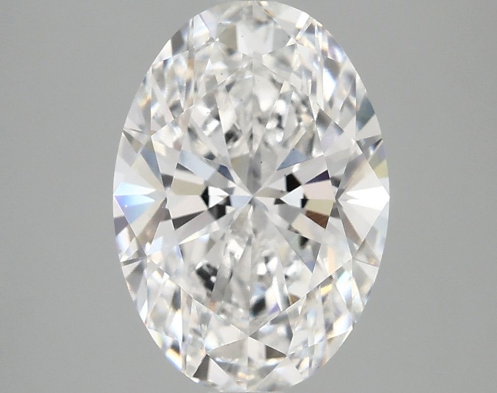 3.09 ct. oval Lab Grown Diamond front image