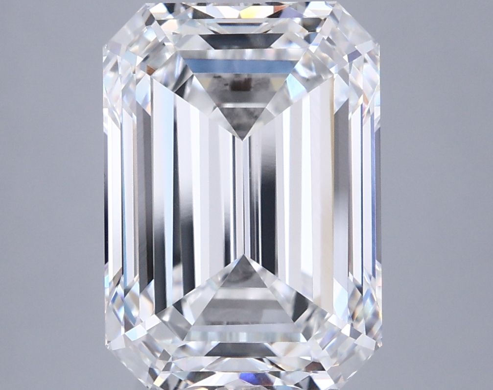 6.02 ct. emerald Lab Grown Diamond front image
