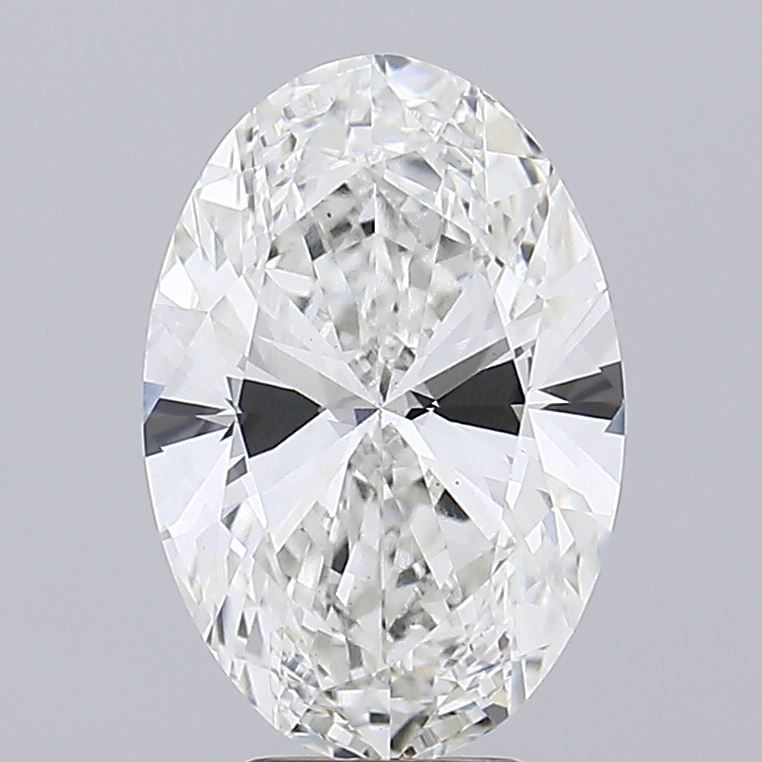 5.04 ct. oval Lab Grown Diamond front image