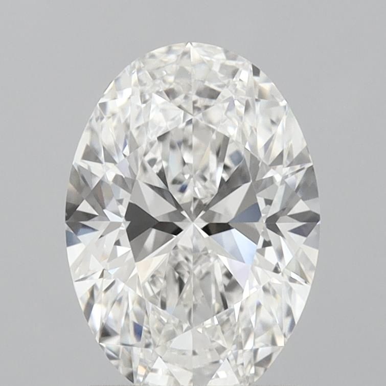 2.01 ct. oval Lab Grown Diamond front image