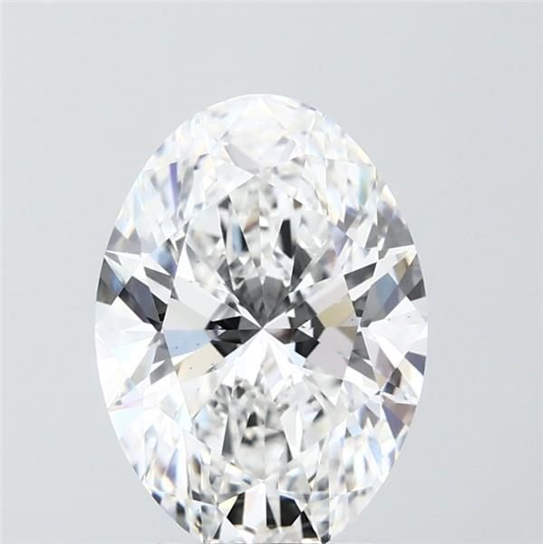 3.07 ct. oval Lab Grown Diamond front image