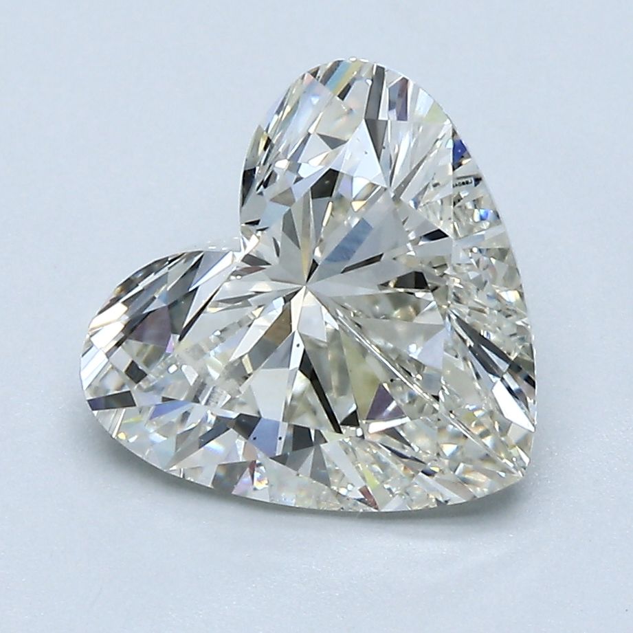 2.64 ct. heart Lab Grown Diamond front image