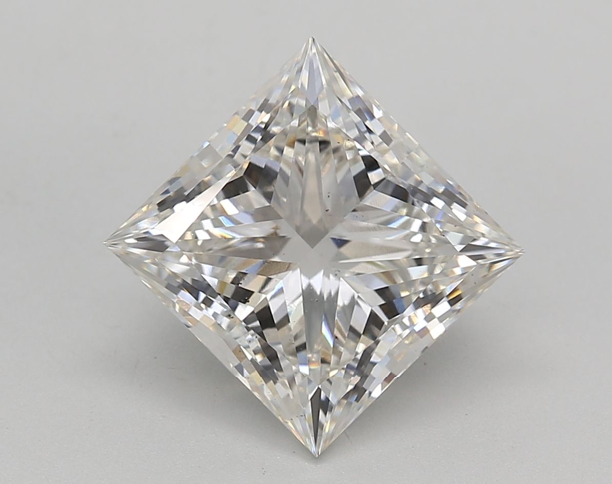 4.06 ct. princess Lab Grown Diamond front image