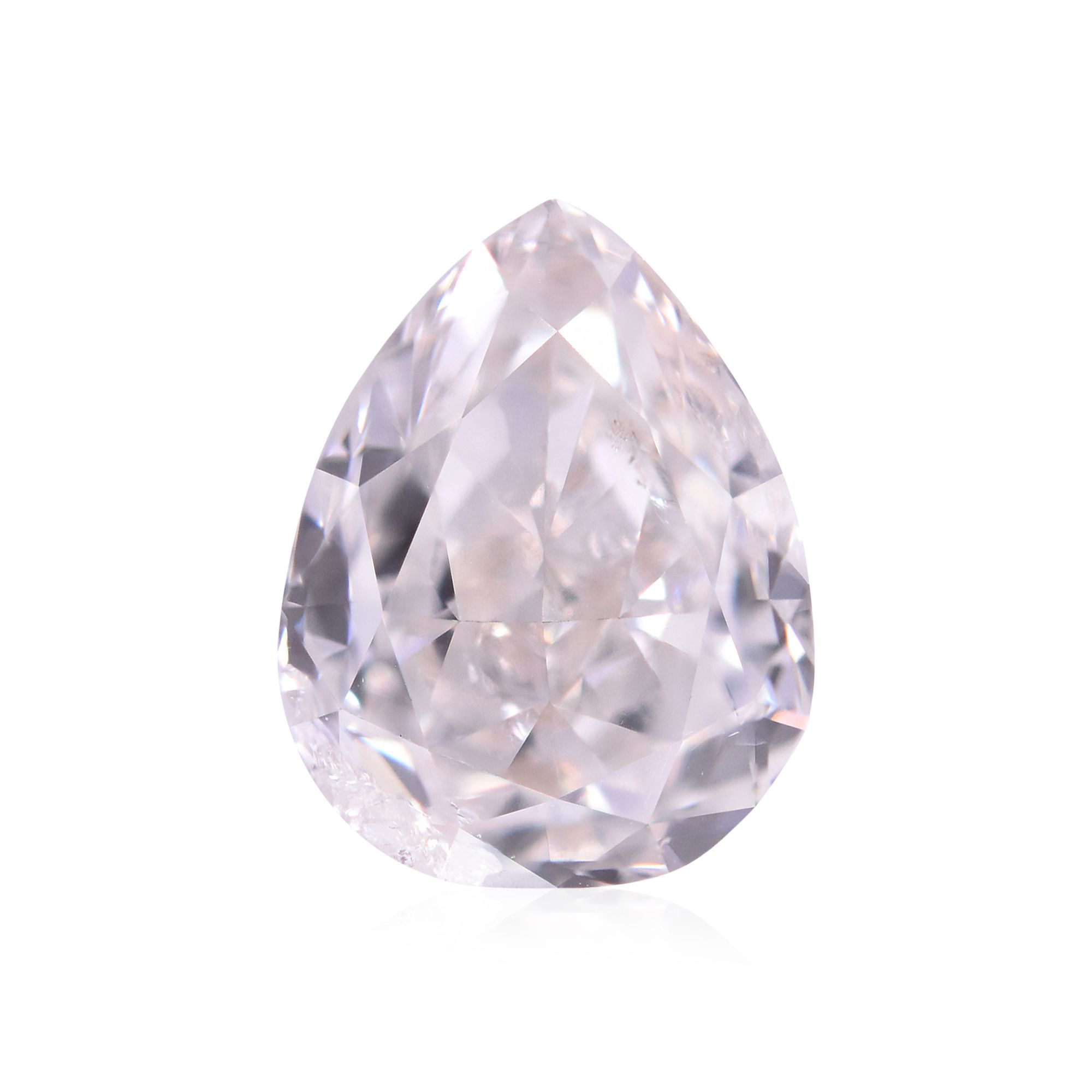 Diament 1.03 ct Light Pinkish Brown/I2