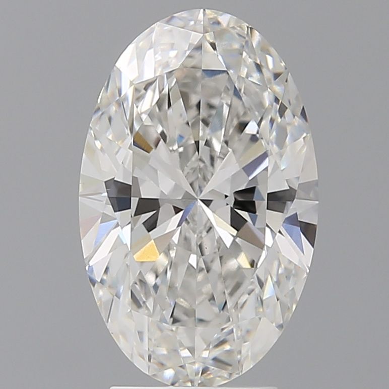 3.58 ct. oval Lab Grown Diamond front image