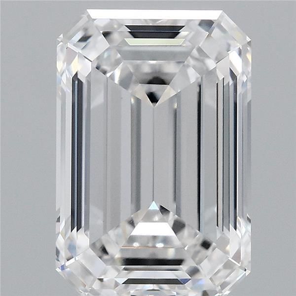 4.06 ct. emerald Lab Grown Diamond front image