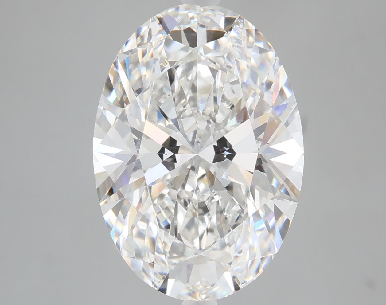 6.05 ct. oval Lab Grown Diamond front image