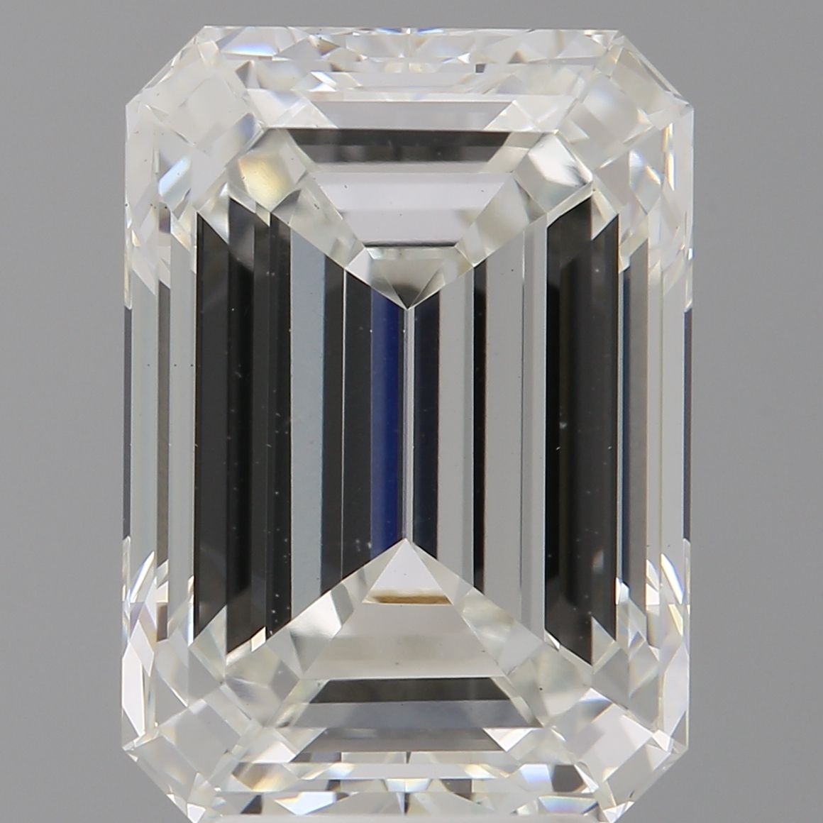 6.09 ct. emerald Lab Grown Diamond front image