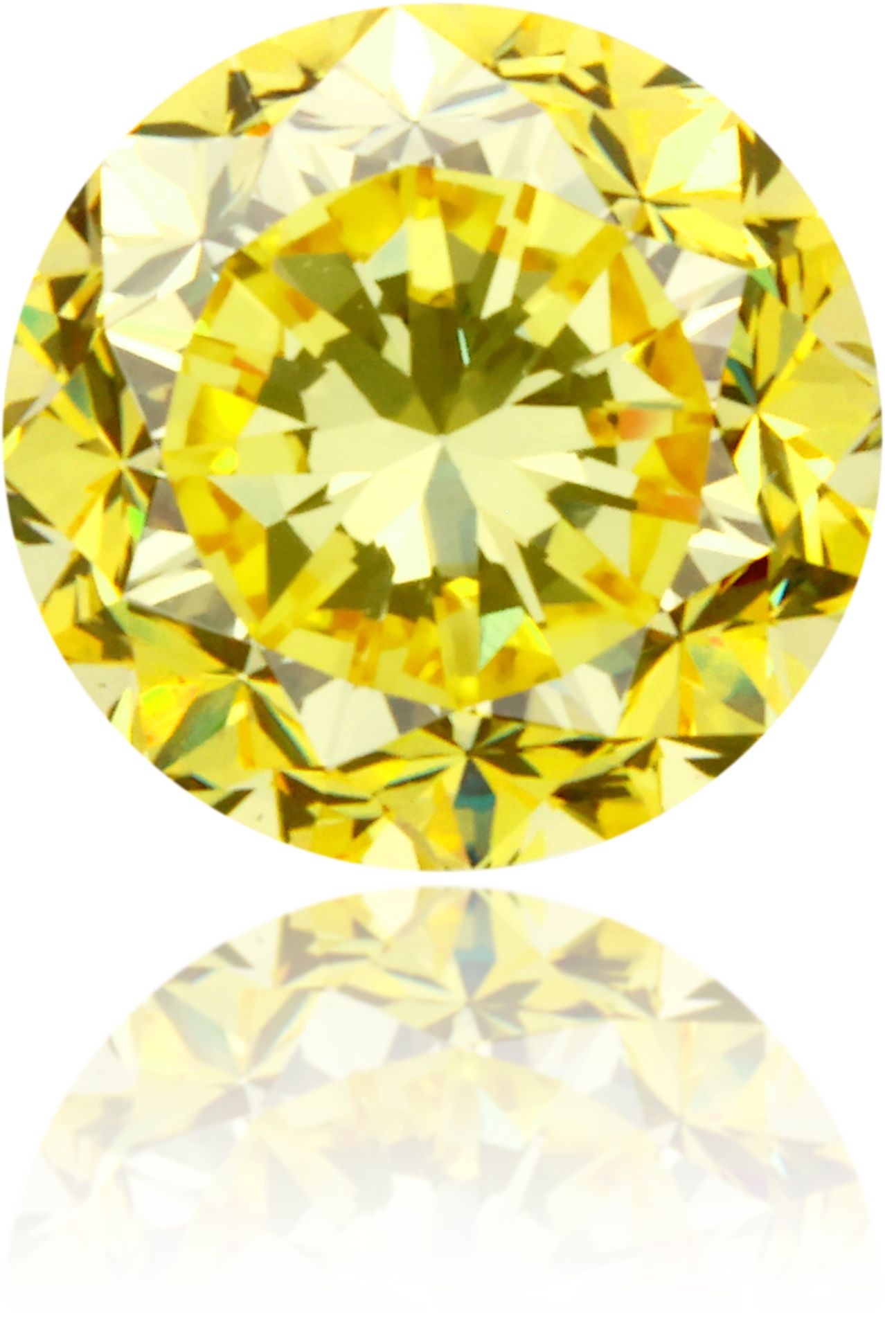 Diament 1.01 ct Fancy Vivid Yellow/VS1