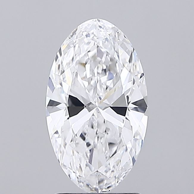 2.01 ct. oval Lab Grown Diamond front image