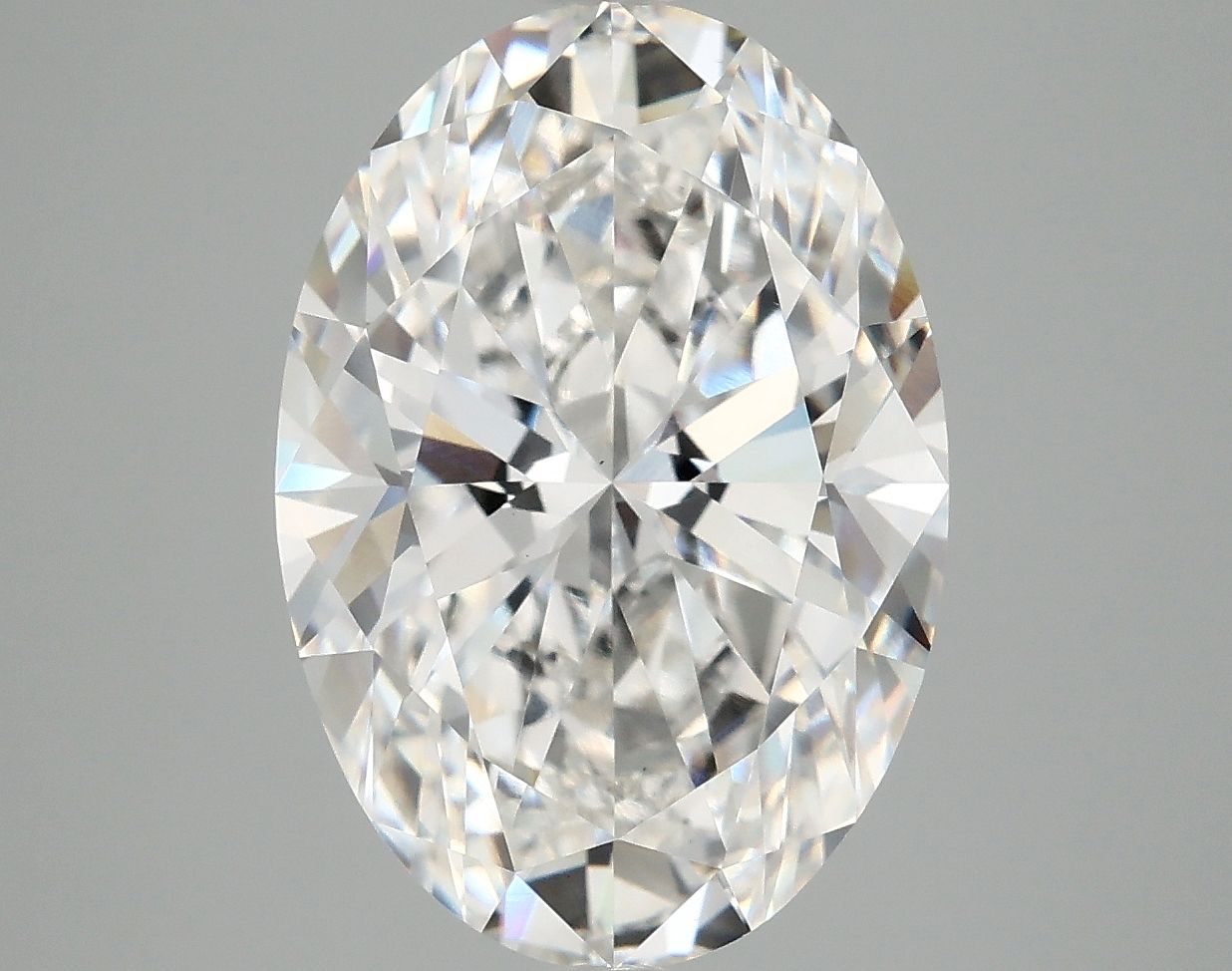 4.92 ct. oval Lab Grown Diamond front image