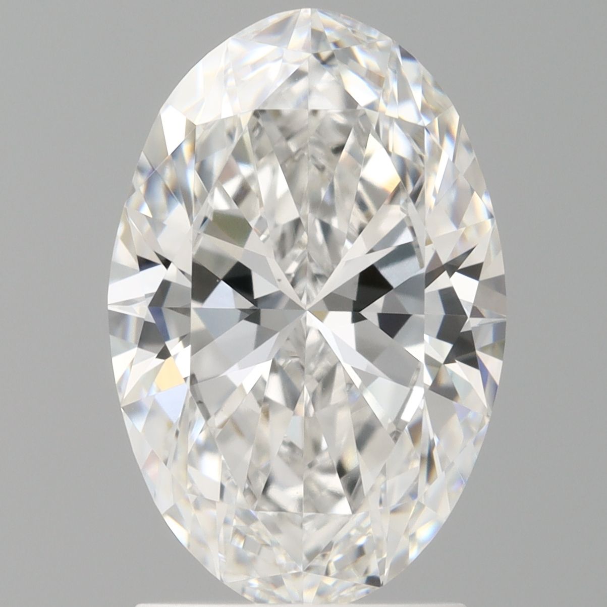 2.08 ct. oval Lab Grown Diamond front image