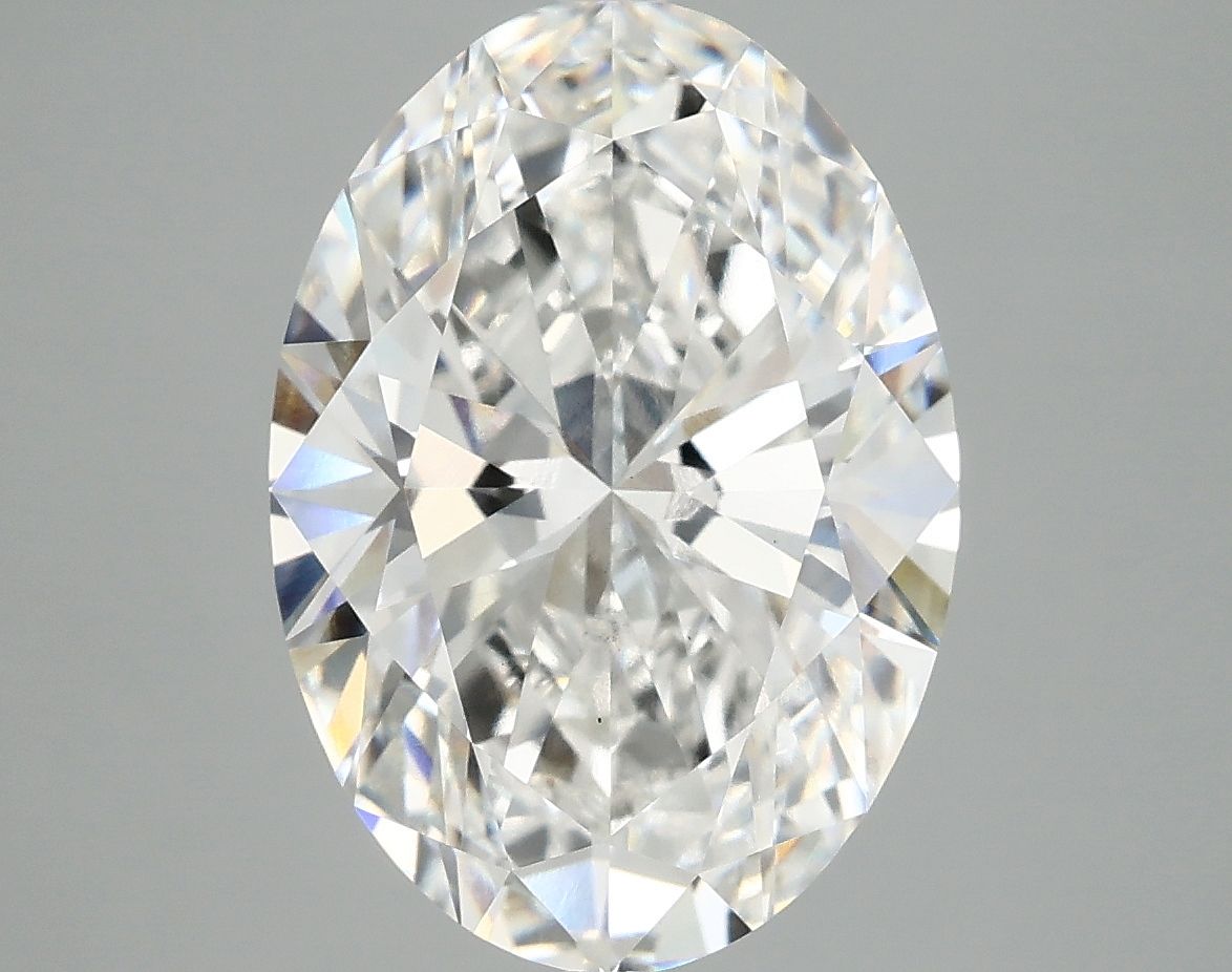 5.04 ct. oval Lab Grown Diamond front image