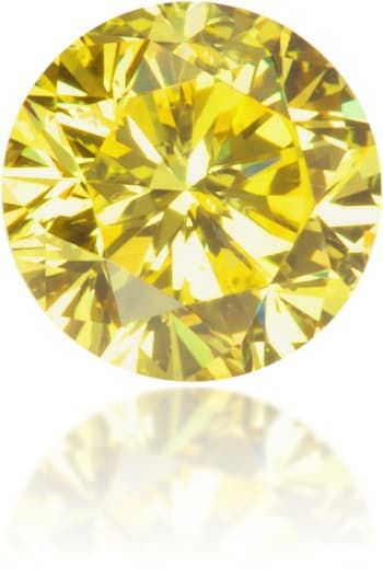 Diament 0.2 ct Fancy Intense Yellow/SI2
