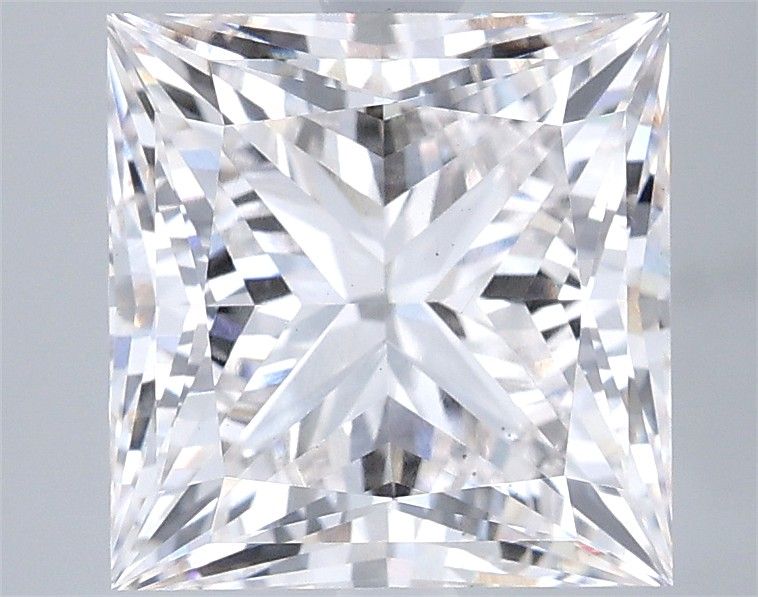 4.54 ct. princess Lab Grown Diamond front image