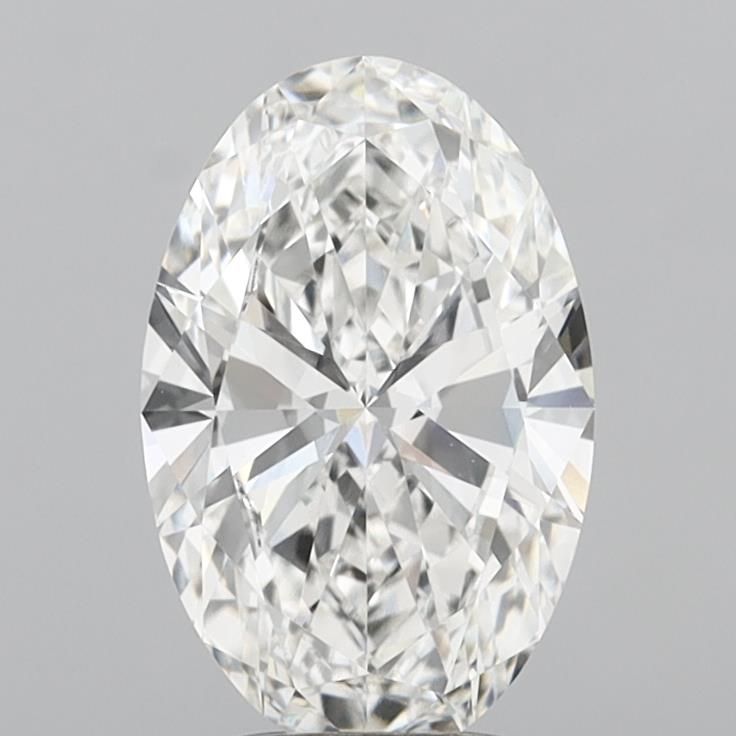 3.01 ct. oval Lab Grown Diamond front image