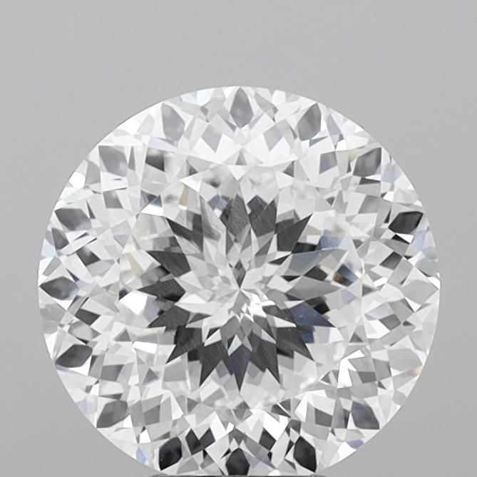 6.09 ct. round Lab Grown Diamond front image