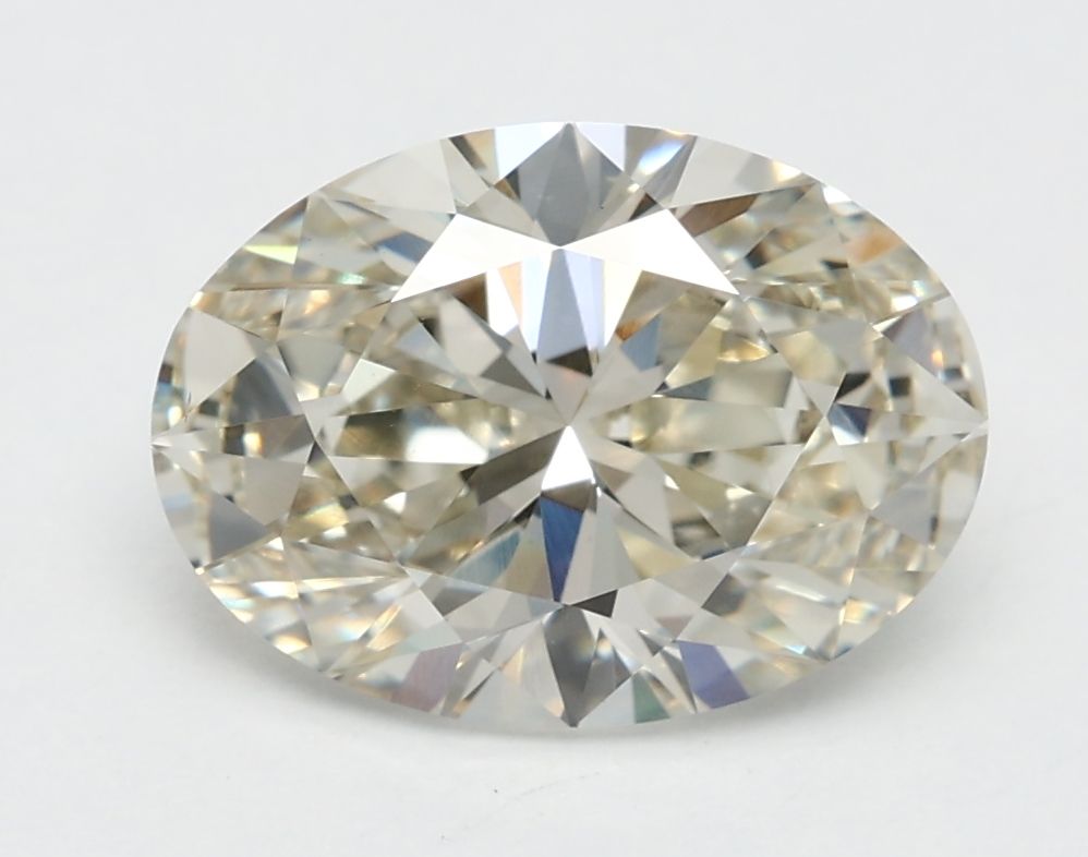 2.06 ct. oval Lab Grown Diamond front image