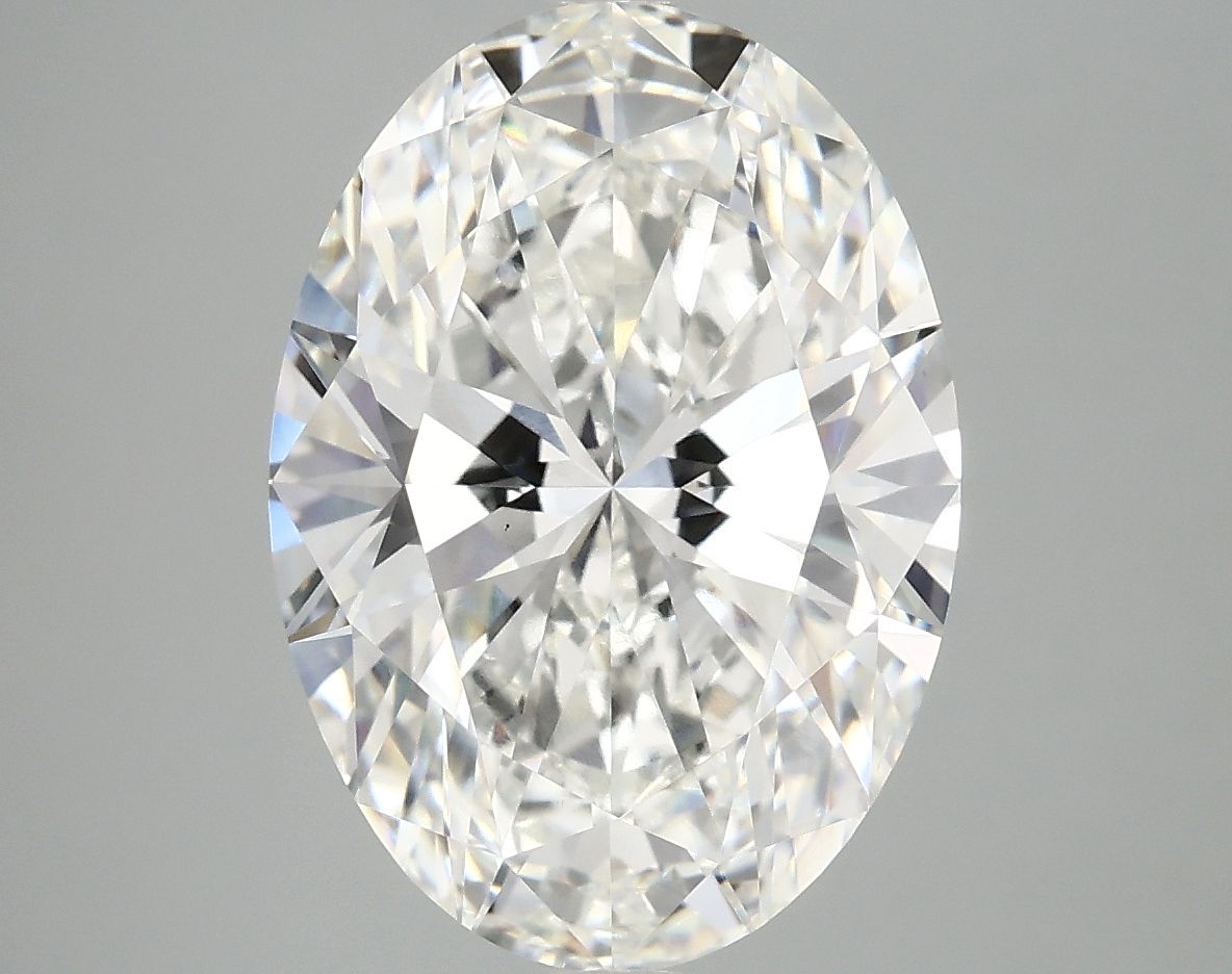 5.02 ct. oval Lab Grown Diamond front image