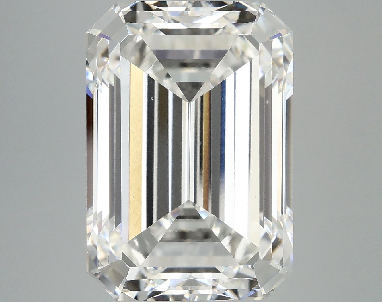 12.13 ct. emerald Lab Grown Diamond front image