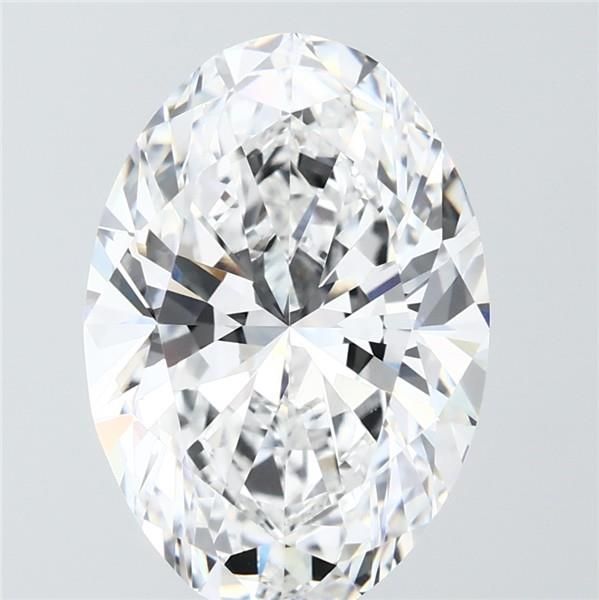 6.02 ct. oval Lab Grown Diamond front image