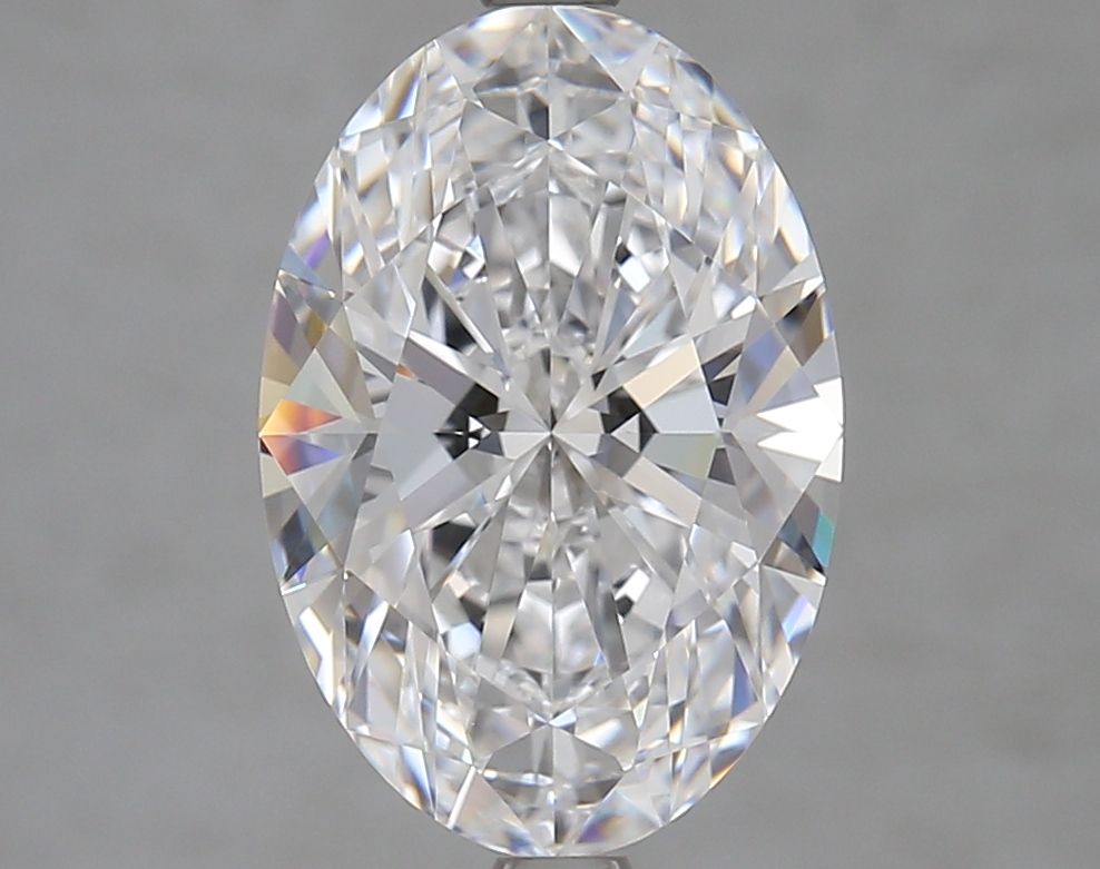 3.63 ct. oval Lab Grown Diamond front image
