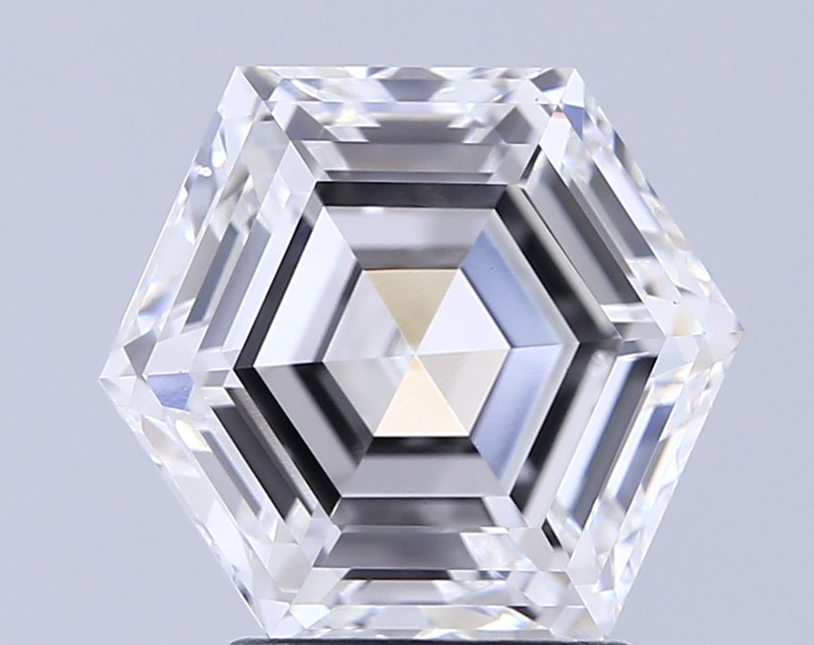 3.02 ct lab-grown Hexagonal Diamond