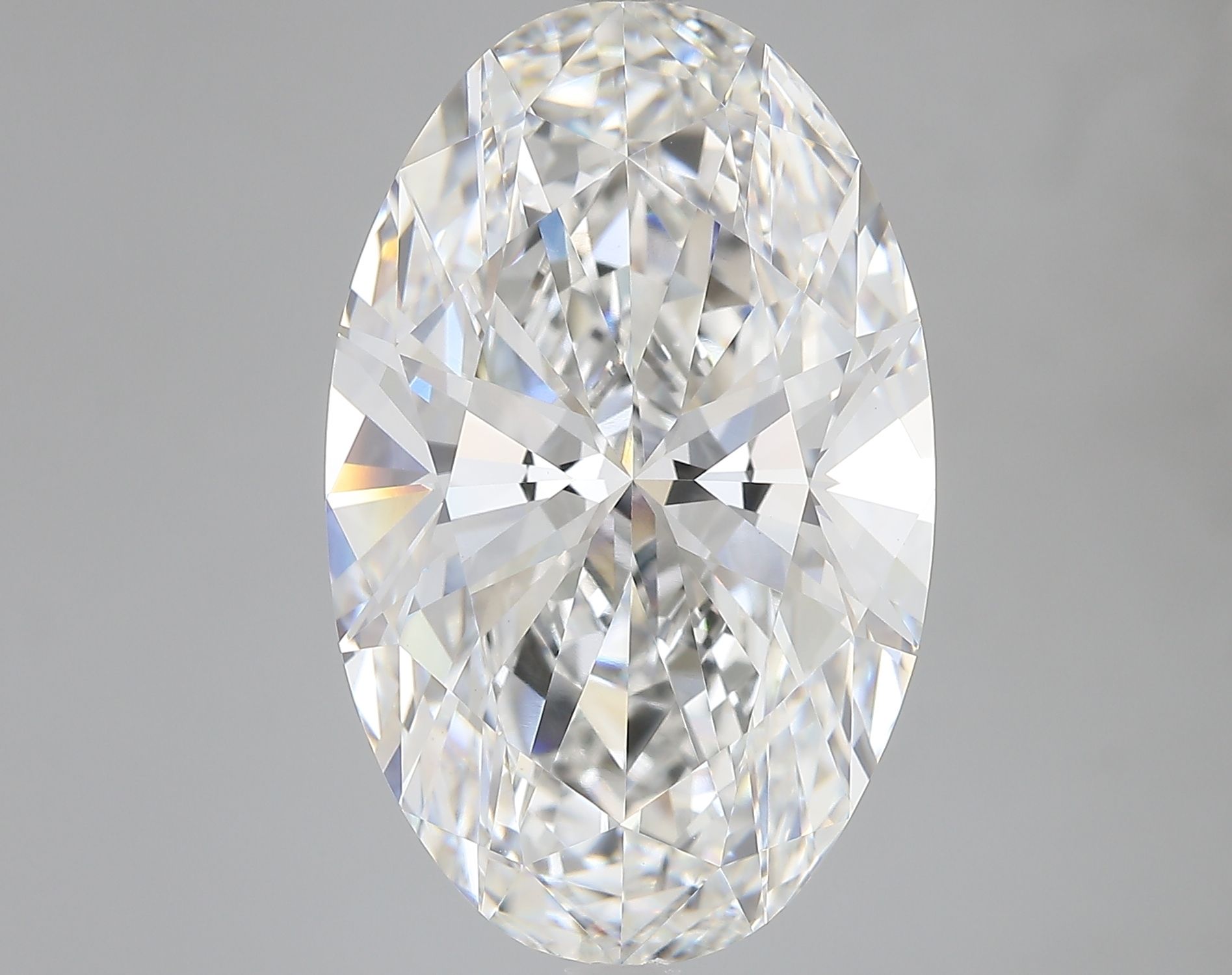 10.08 ct. oval Lab Grown Diamond front image