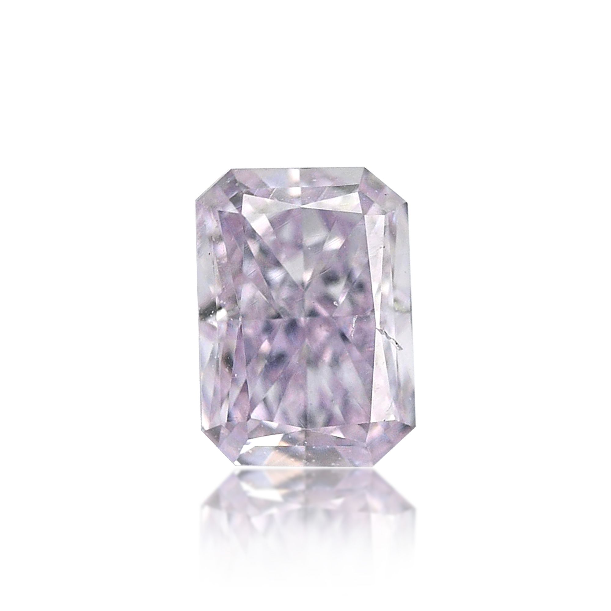 Diament 0.16 ct Fancy Light Purple/SI1