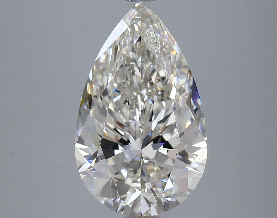 4.24 ct. pear Lab Grown Diamond front image