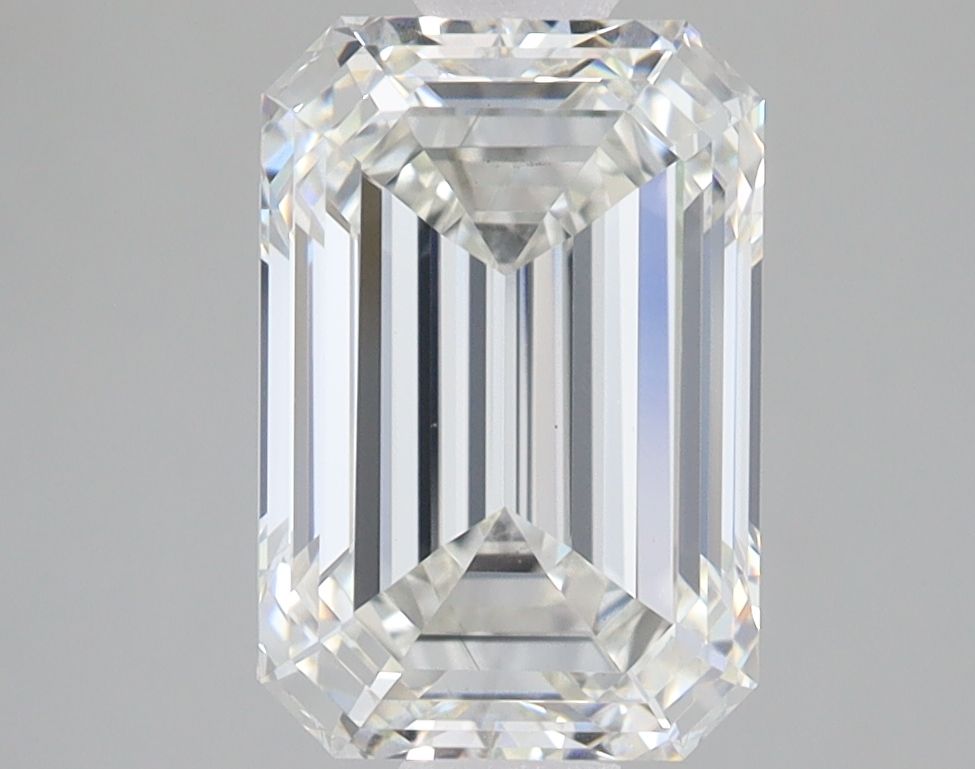 2.85 ct. emerald Lab Grown Diamond front image