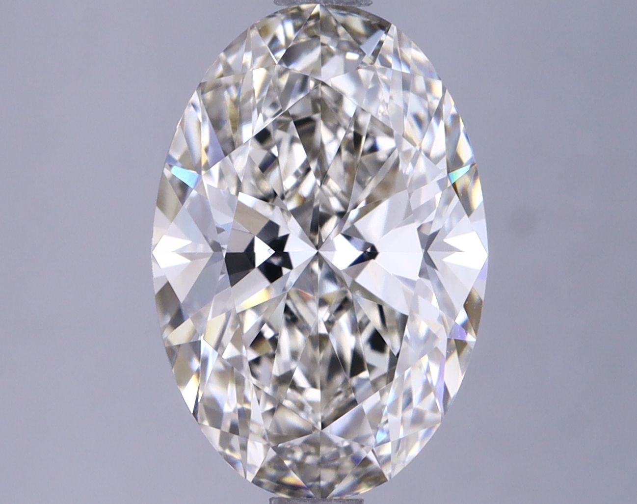 2.75 ct. oval Lab Grown Diamond front image