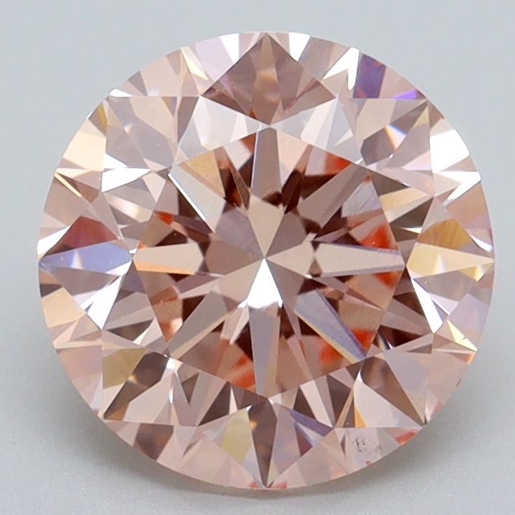 2.70 ct. round Lab Grown Diamond front image