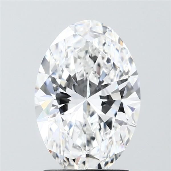 2.08 ct. oval Lab Grown Diamond front image