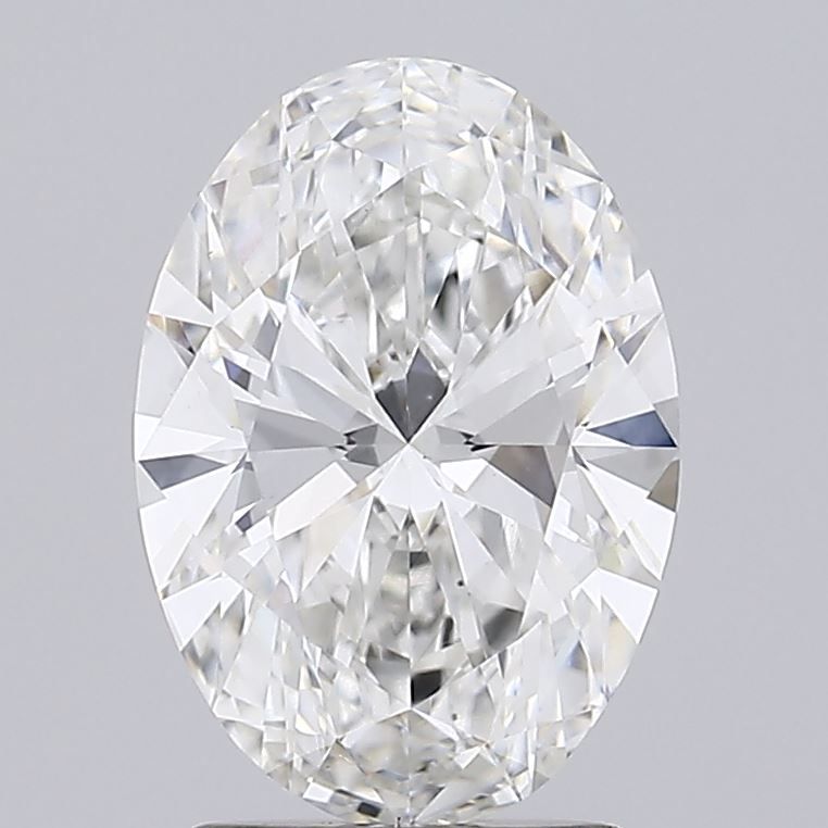 2.18 ct. oval Lab Grown Diamond front image