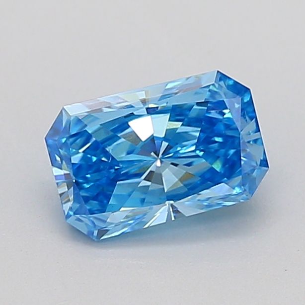 0.9 CT Fancy Vivid Blue RADIANT