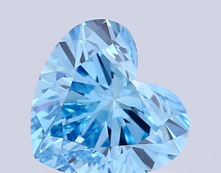 1.37 ct lab-grown Heart Diamond