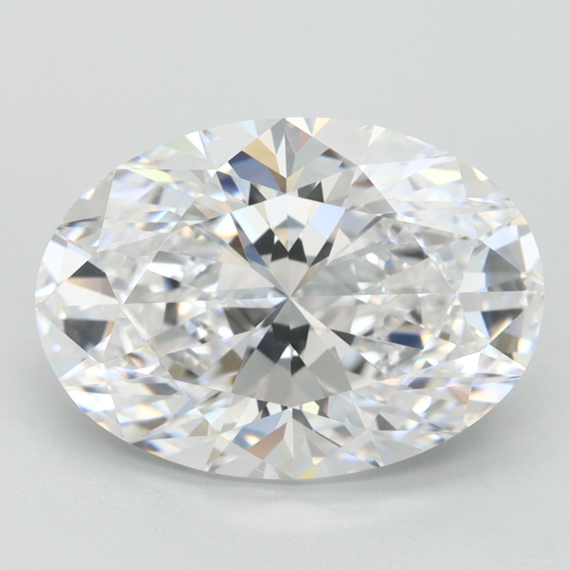3.76 ct. oval Lab Grown Diamond front image
